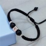 Agate and S925 Silver Woven Bracelet Kit